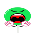 Green Lolipop' Candy（個別スタンプ：8）