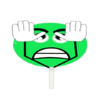 Green Lolipop' Candy（個別スタンプ：20）
