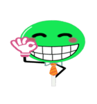 Green Lolipop' Candy（個別スタンプ：21）