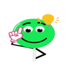 Green Lolipop' Candy（個別スタンプ：33）