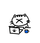 X.X CAT（個別スタンプ：3）