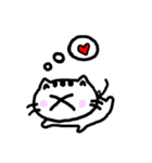 X.X CAT（個別スタンプ：8）