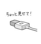 USB Type スタンプ（個別スタンプ：31）