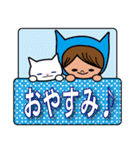 ねこずきん☆（個別スタンプ：4）