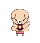 Cute puppy Mong Mong（個別スタンプ：7）