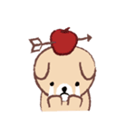 Cute puppy Mong Mong（個別スタンプ：17）