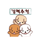 Cute puppy Mong Mong(KR)（個別スタンプ：12）