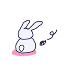 Depressed Bunny's Stamps in English（個別スタンプ：7）