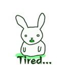 Depressed Bunny's Stamps in English（個別スタンプ：9）