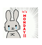 Depressed Bunny's Stamps in English（個別スタンプ：10）