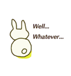 Depressed Bunny's Stamps in English（個別スタンプ：13）