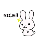 Depressed Bunny's Stamps in English（個別スタンプ：23）