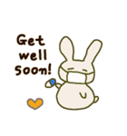 Depressed Bunny's Stamps in English（個別スタンプ：24）