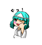 幽霊少女と巫女の日常（個別スタンプ：1）