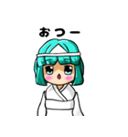 幽霊少女と巫女の日常（個別スタンプ：2）