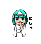 幽霊少女と巫女の日常（個別スタンプ：4）