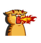 evil fat cat（個別スタンプ：33）