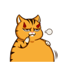 evil fat cat（個別スタンプ：34）