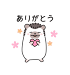ハリネズミのよく使うスタンプ（個別スタンプ：3）