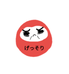 ダルマ印（個別スタンプ：6）