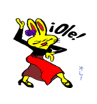 ！Ole！フラメンカUSAGISU！！（個別スタンプ：1）