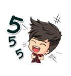 cute boy sticker！（個別スタンプ：3）