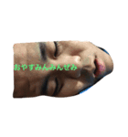 ゴリラと人間のハーフちひろで〜す。（個別スタンプ：1）