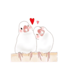 いやされ白文鳥（個別スタンプ：36）