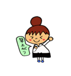 飲食店の女の子（日常生活用）（個別スタンプ：10）