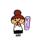 飲食店の女の子（日常生活用）（個別スタンプ：16）