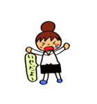 飲食店の女の子（日常生活用）（個別スタンプ：20）