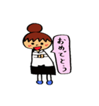 飲食店の女の子（日常生活用）（個別スタンプ：27）