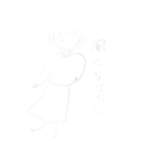 影が薄くなりたい人のための薄いスタンプ（個別スタンプ：37）