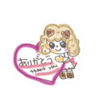 ふわふわツイストどーなつちゃん（個別スタンプ：1）
