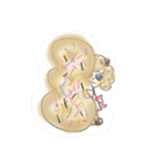 ふわふわツイストどーなつちゃん（個別スタンプ：2）