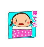 天然パーマの女の子良く使う言葉ver.（個別スタンプ：9）