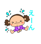 天然パーマの女の子良く使う言葉ver.（個別スタンプ：19）