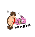天然パーマの女の子良く使う言葉ver.（個別スタンプ：34）