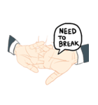 hand signal version1（個別スタンプ：9）