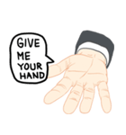 hand signal version1（個別スタンプ：13）