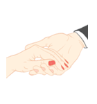 hand signal version1（個別スタンプ：25）