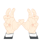 hand signal version1（個別スタンプ：28）