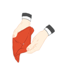 hand signal version1（個別スタンプ：32）