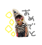 ゆいくんとあおいくんのスタンプ（個別スタンプ：8）