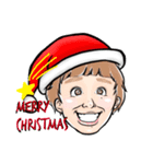 おかおのクリスマス（個別スタンプ：13）