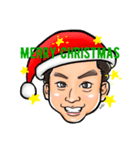 おかおのクリスマス（個別スタンプ：15）