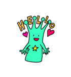 えいりあんと人間（個別スタンプ：1）