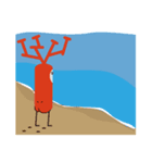 Coral person Topothesian 2（個別スタンプ：3）