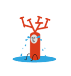 Coral person Topothesian 2（個別スタンプ：4）