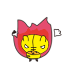 pretend to be a tiger to prey on the pig（個別スタンプ：8）